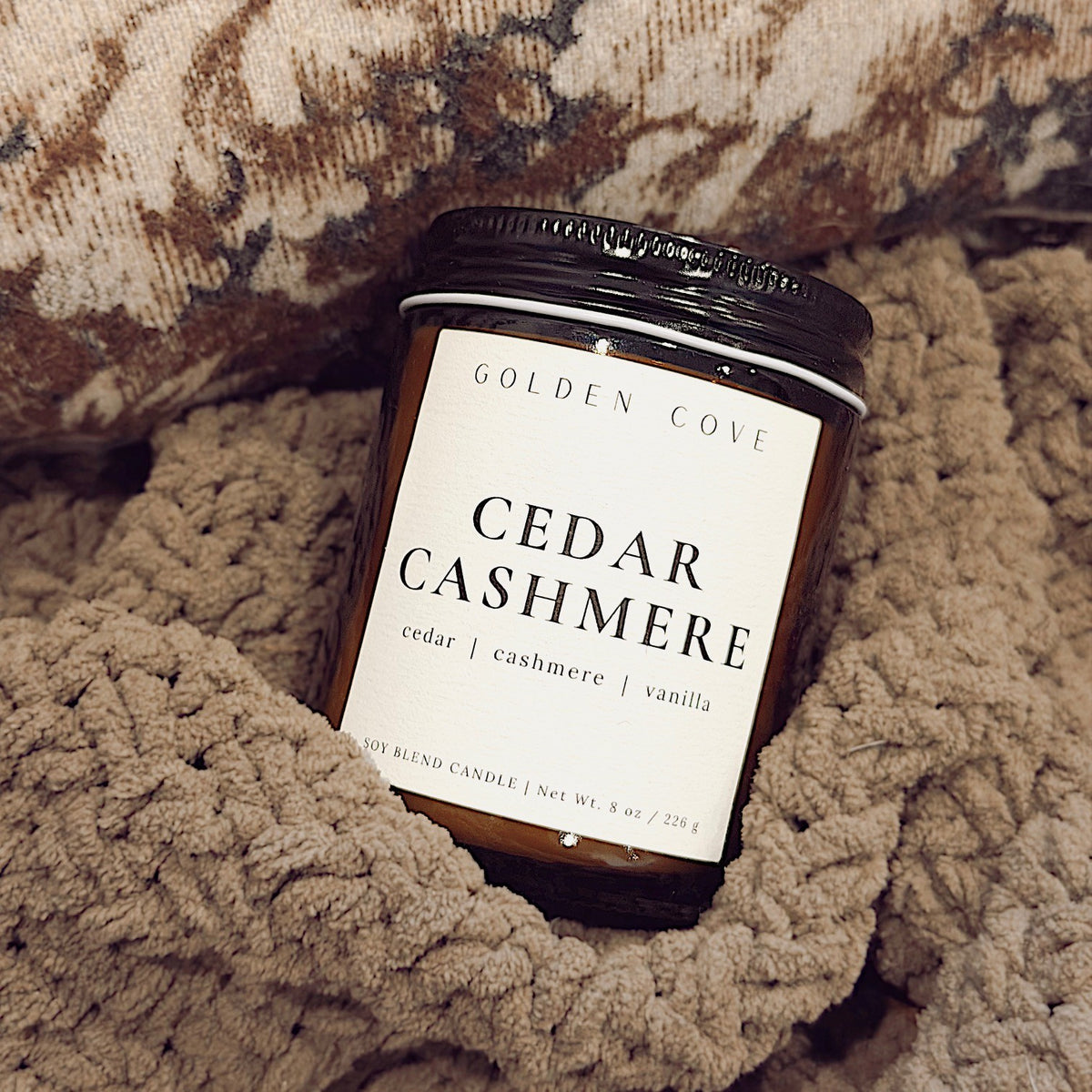 Cedar Cashmere | 8 oz Soy Candle