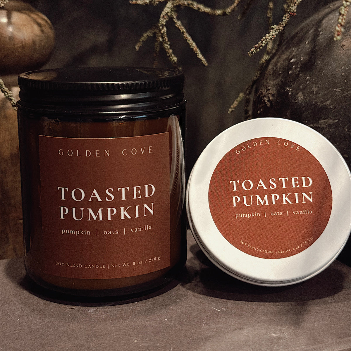 Toasted Pumpkin | 2 oz Candle