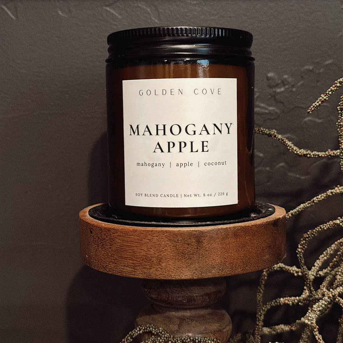 Mahogany Apple | 8 oz Candle