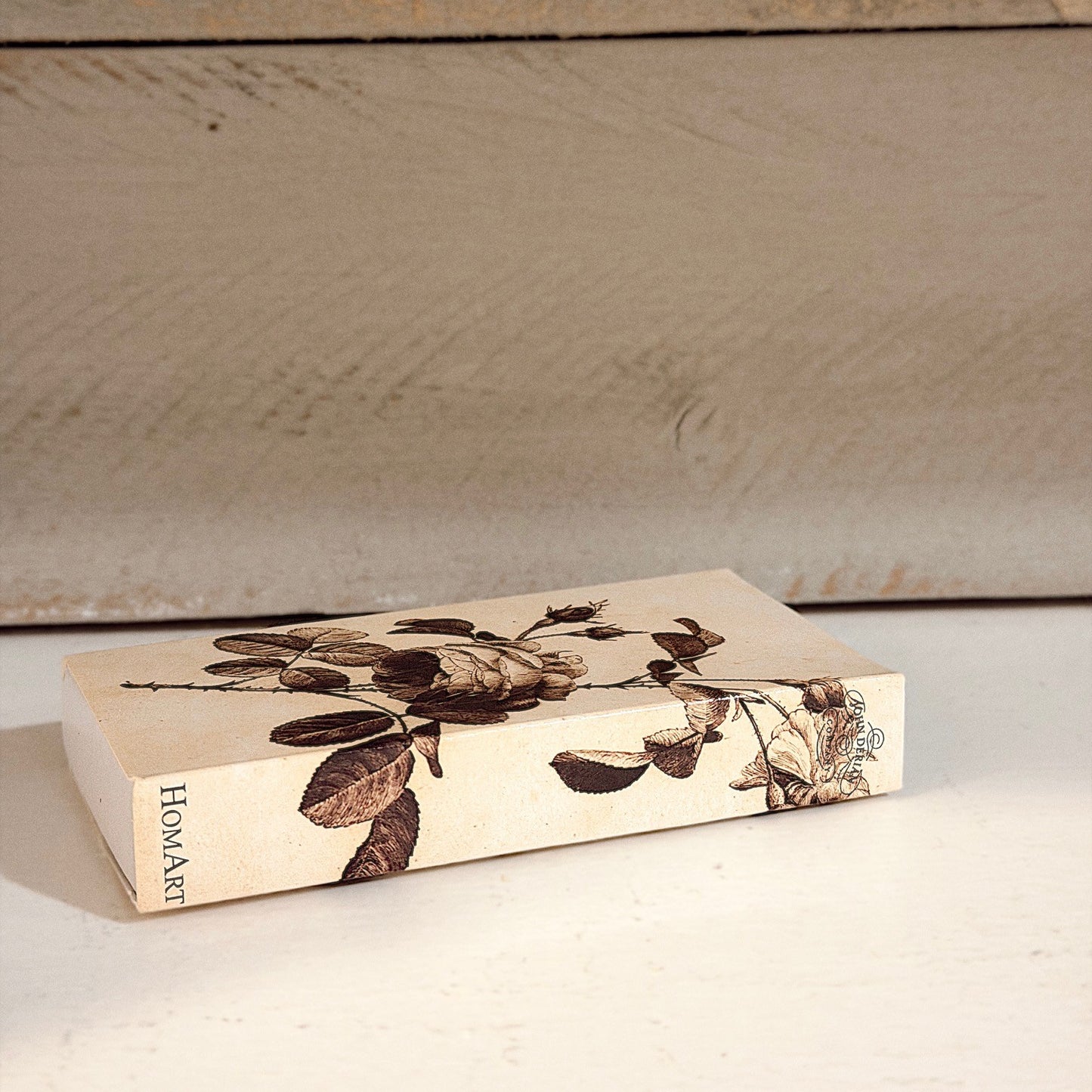 Black Floral | Vintage Matchbox