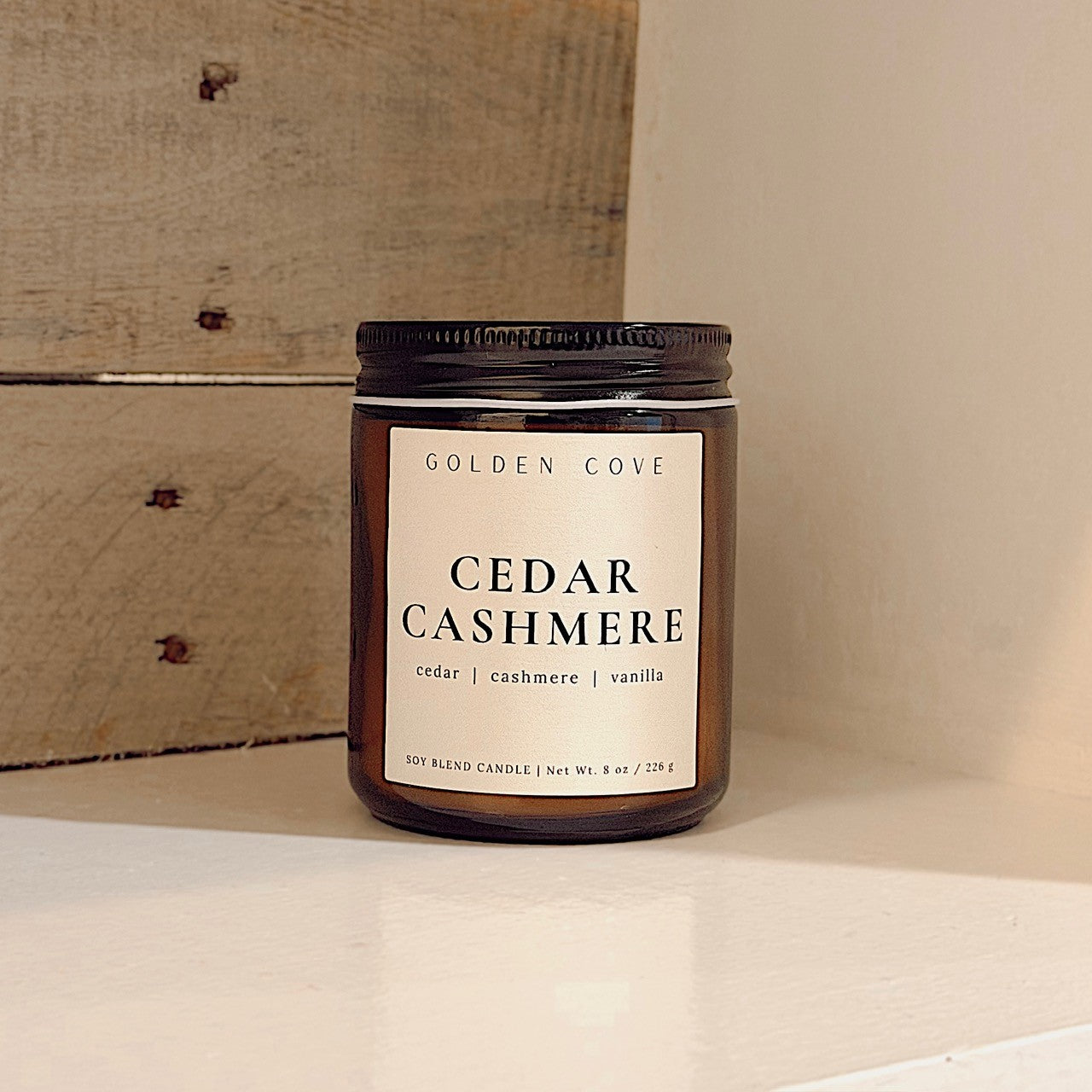 Cedar Cashmere | 8 oz Soy Candle