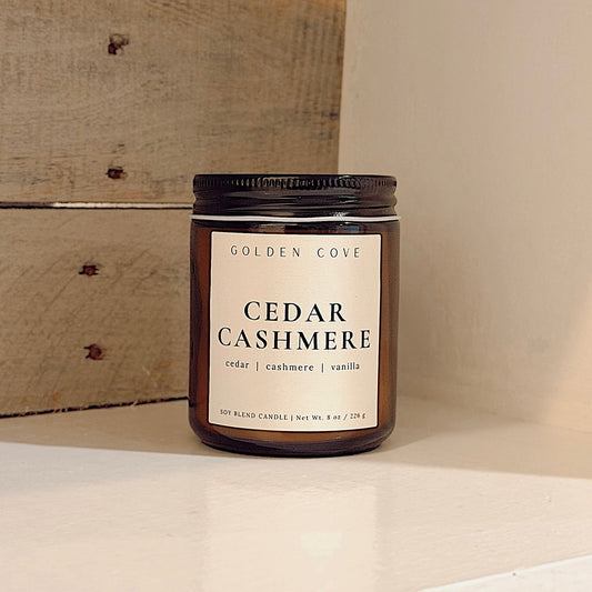 Cedar Cashmere | 8 oz Soy Candle