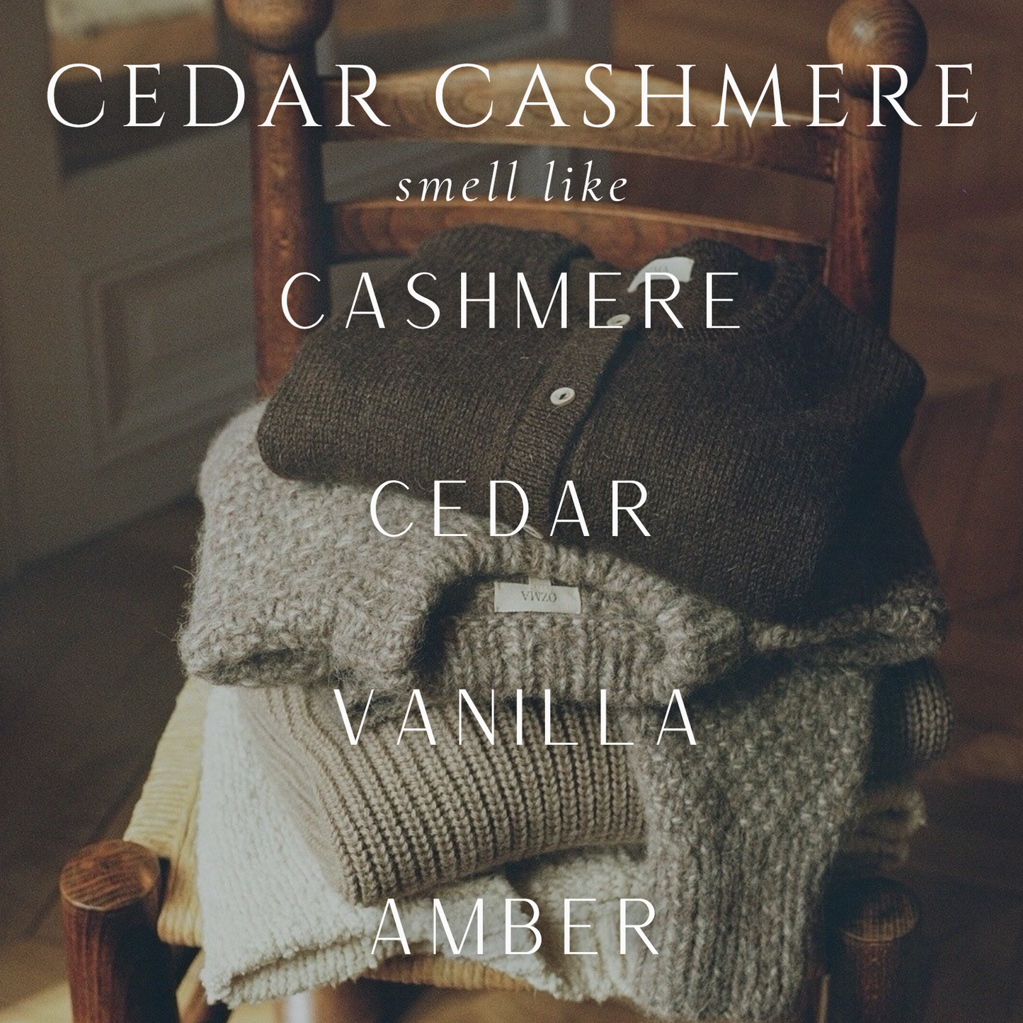 Cedar Cashmere | 8 oz Soy Candle