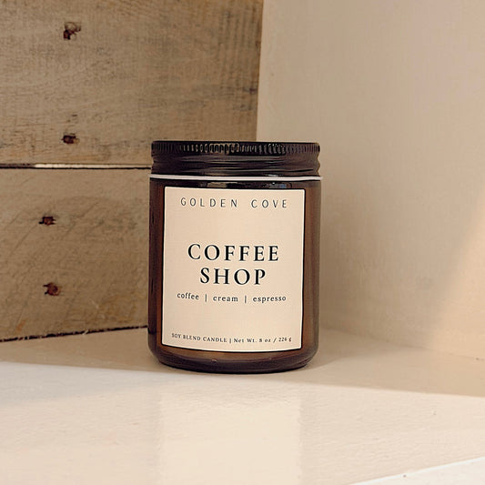Coffee Shop | 8 oz Soy Candle