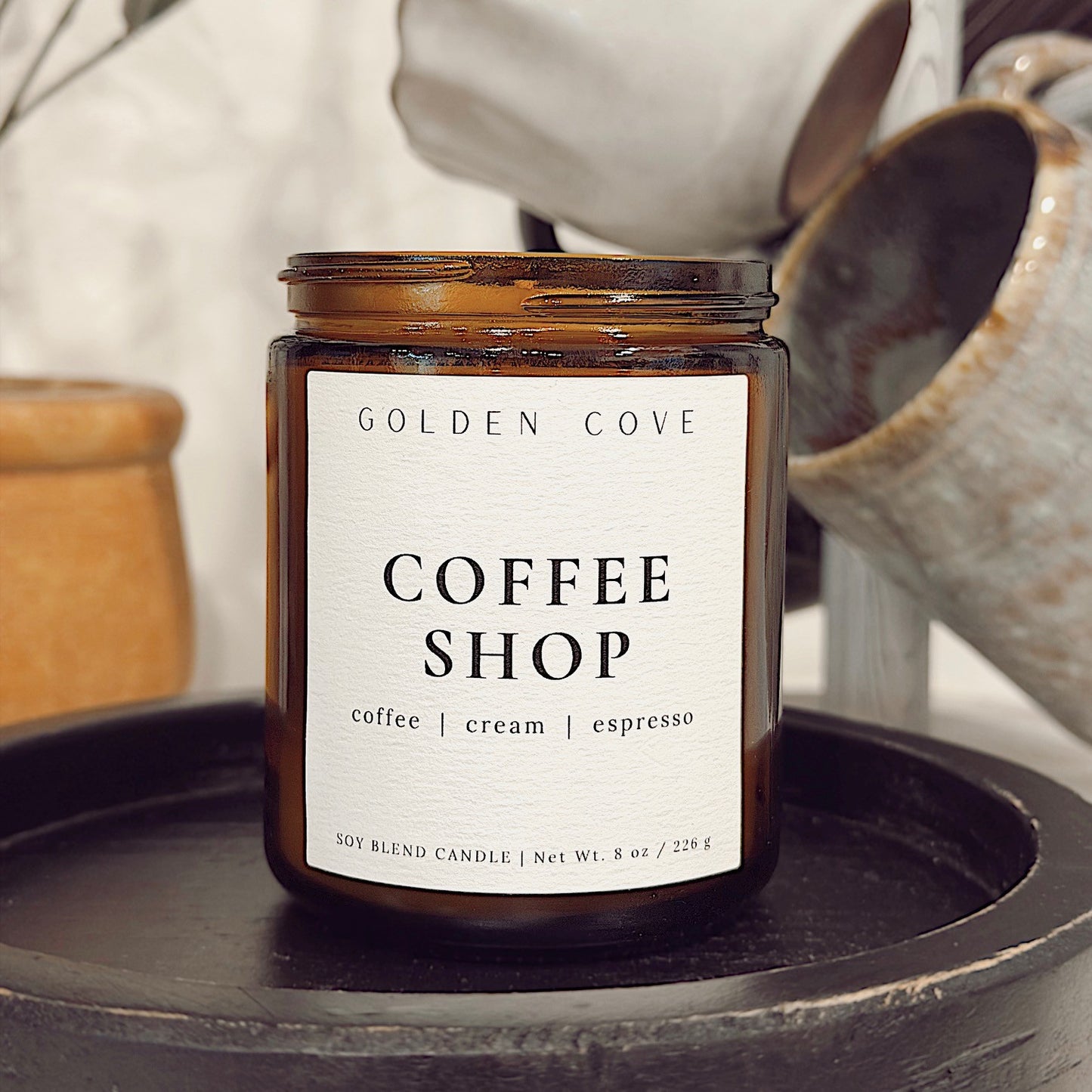Coffee Shop | 8 oz Soy Candle