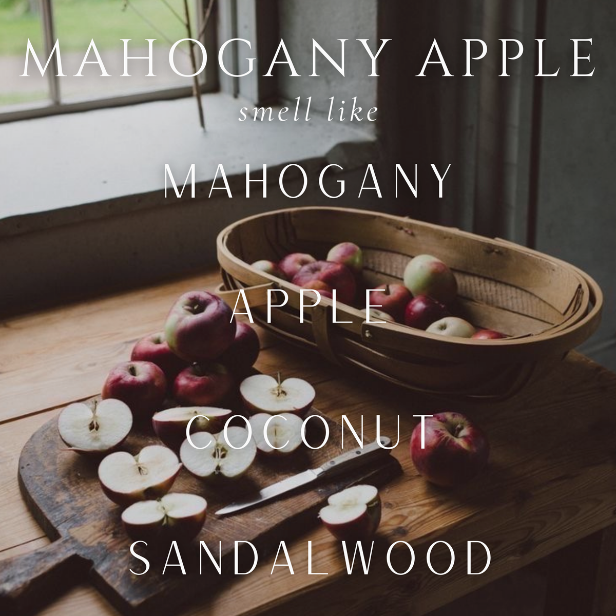 Mahogany Apple | 8 oz Soy Candle